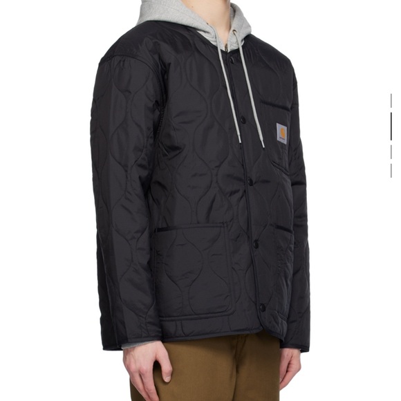 ππ€ Carhartt WIP SKYTON Quilted Liner Jacket - Black NWT Size XL π€π - Picture 9 of 14